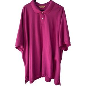 Gold Label‎ Polo Shirt Soft Touch Short Sleeve Casual Top Man 4XB EUC